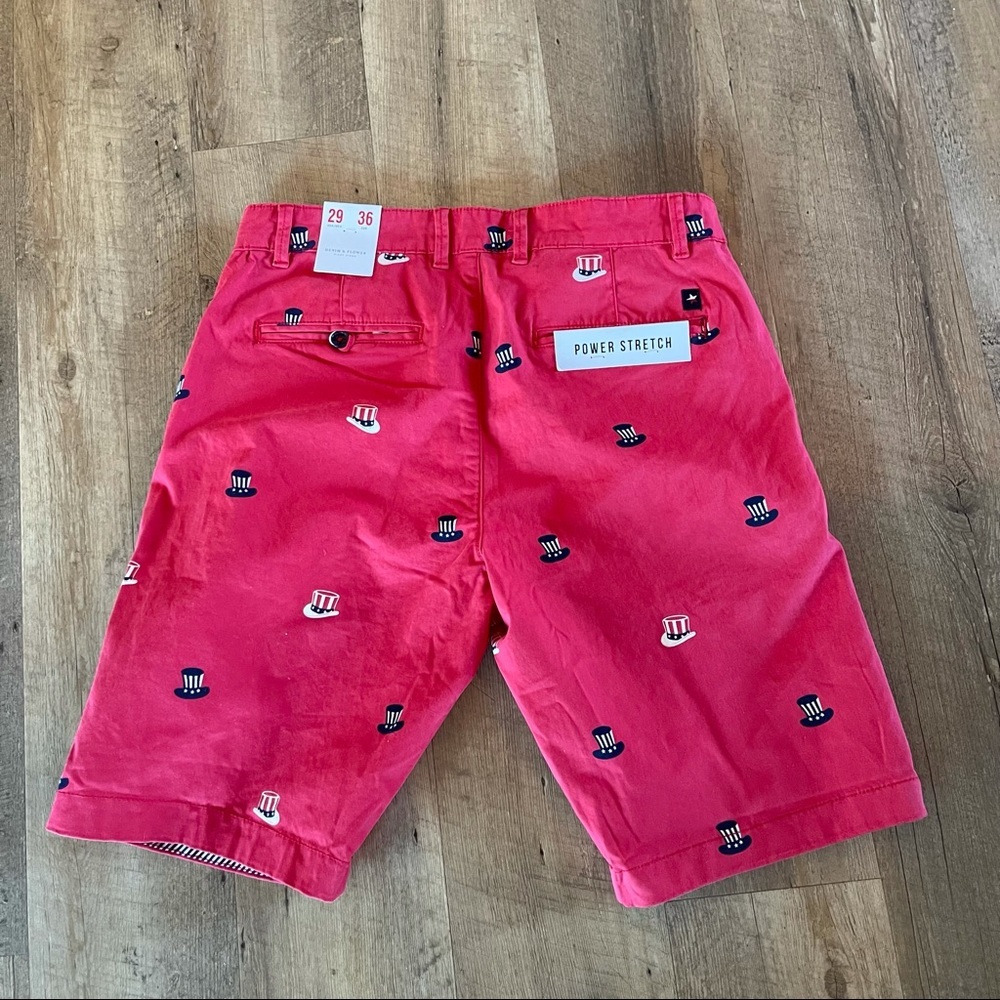 NWT Denim & Flower Patriotic Uncle Sam Shorts - Picture 5 of 7